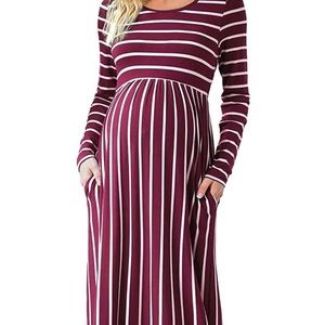 Xpenyo Maternity Dress (With Pockets!)